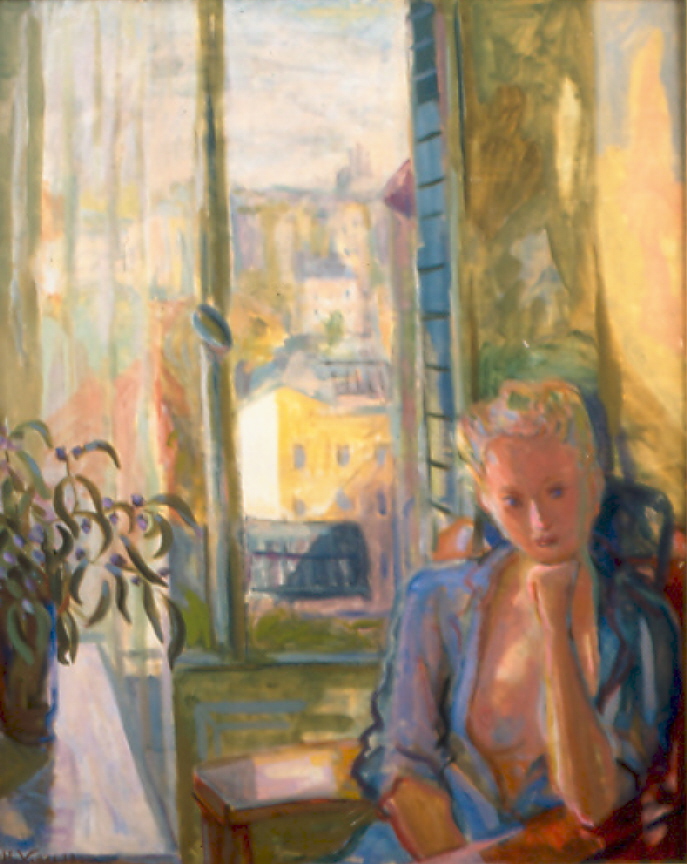 289 femme � la fen�tre