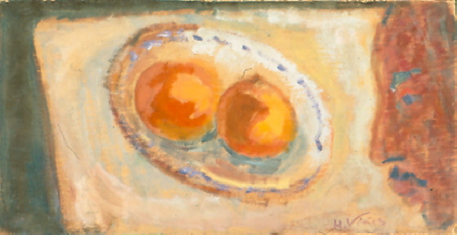 294 nature morte et autoportrait