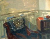 227 le fauteuil bleu