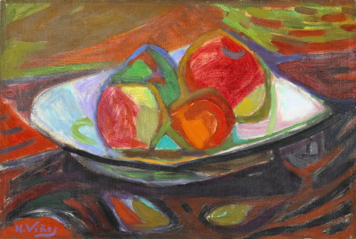 Nature morte aux pommes