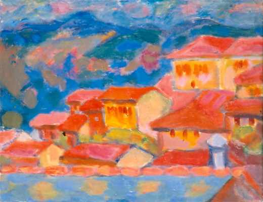 Village basque (Toits rouges)